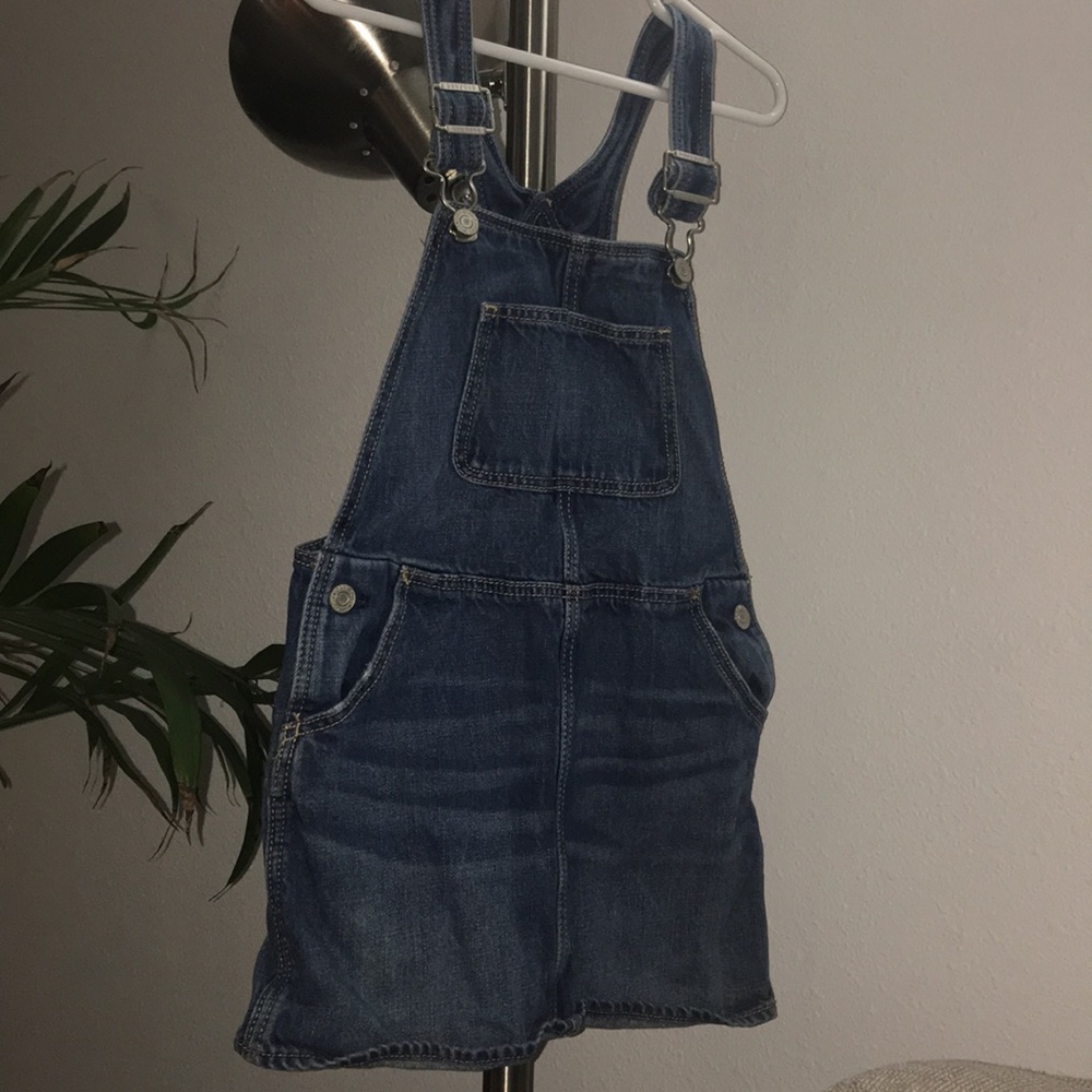 Girl’s Denim Overalls
